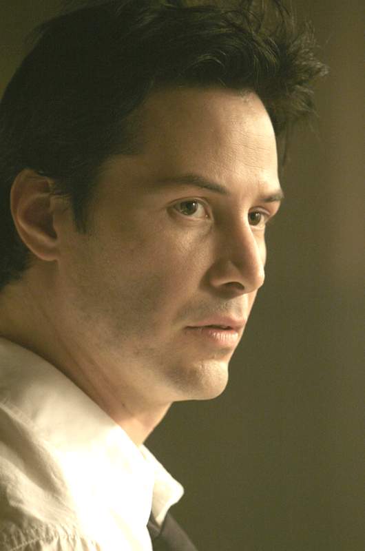 Keanu Reeves as John Constantine in Warner Bros' 