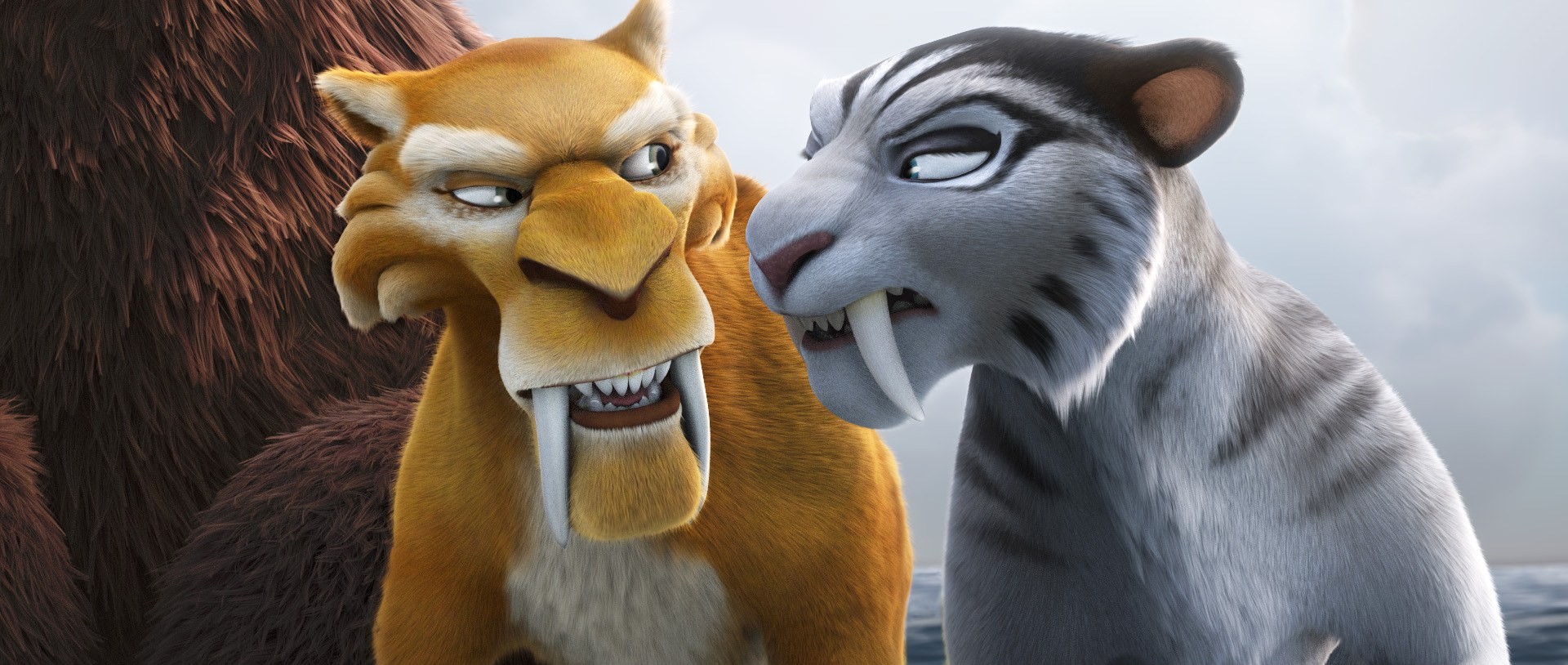 Diego and Shira from 20th Century Fox's Ice Age: Continental Drift (2012)