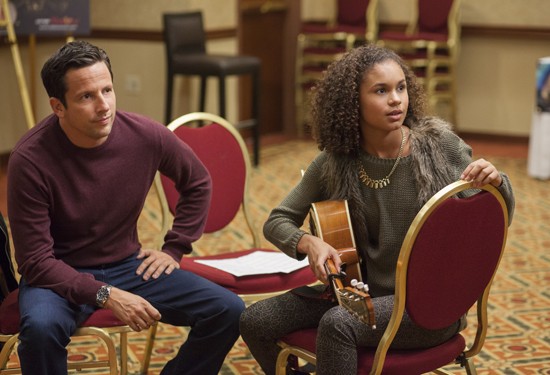 Ross McCall stars as Mr. Hanley and Desiree Ross stars as Grace in Lifetime's A Country Christmas Story (2013)