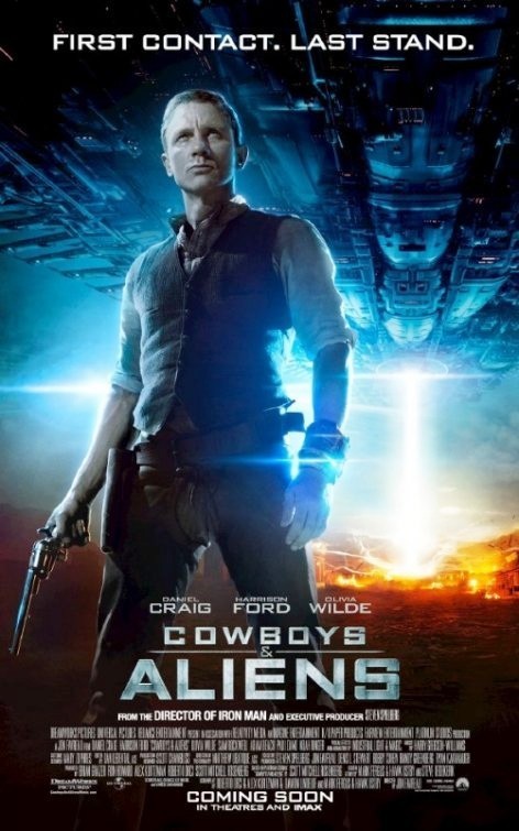 Poster of DreamWorks Pictures' Cowboys and Aliens (2011)