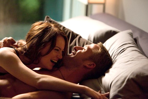 Emma Stone stars as Hannah and Ryan Gosling stars as Jacob Palmer in Warner Bros. Pictures' Crazy, Stupid, Love. (2011)