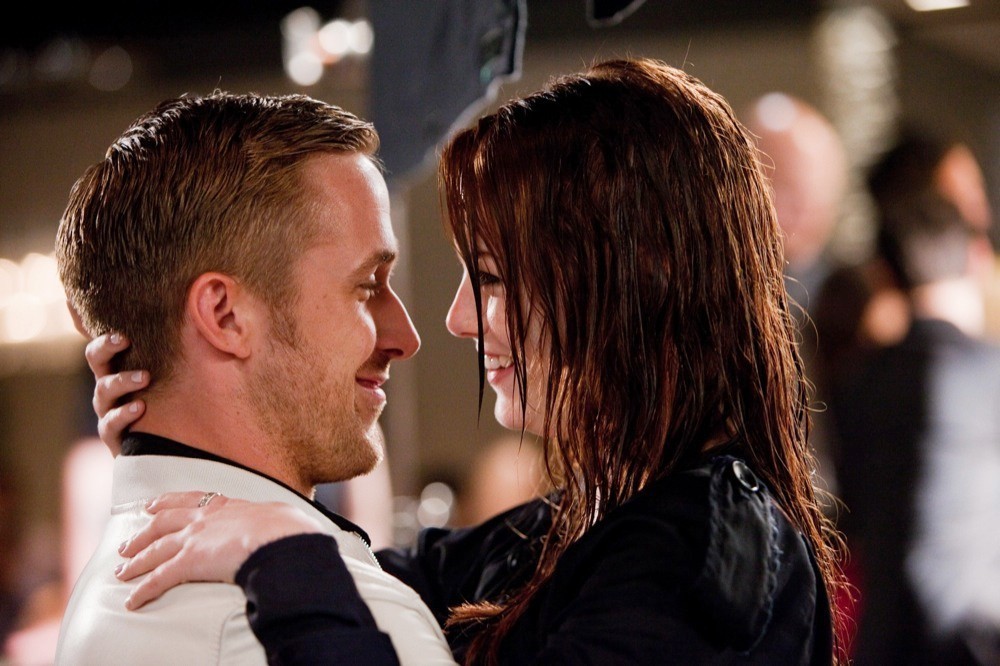 Ryan Gosling stars as Jacob Palmer and Emma Stone stars as Hannah in Warner Bros. Pictures' Crazy, Stupid, Love. (2011)