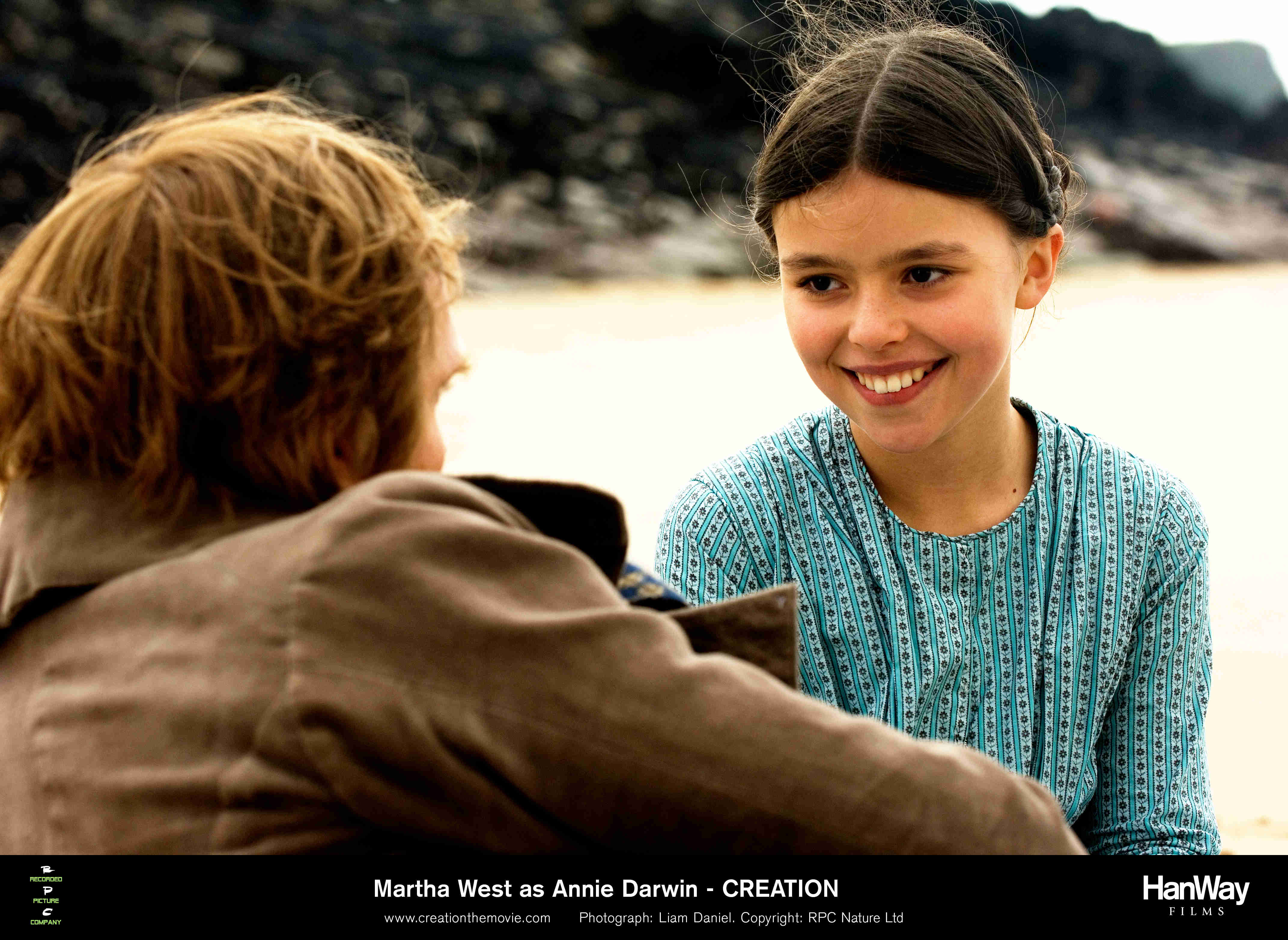 Martha West stars as Annie Darwin in Newmarket Films' Creation (2010). Photo credit by Liam Daniel.