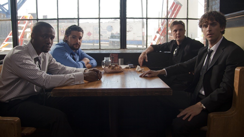 Christopher Abbott, Michael Pitt and Dan Stevens in Image Entertainment's Criminal Activities (2015)