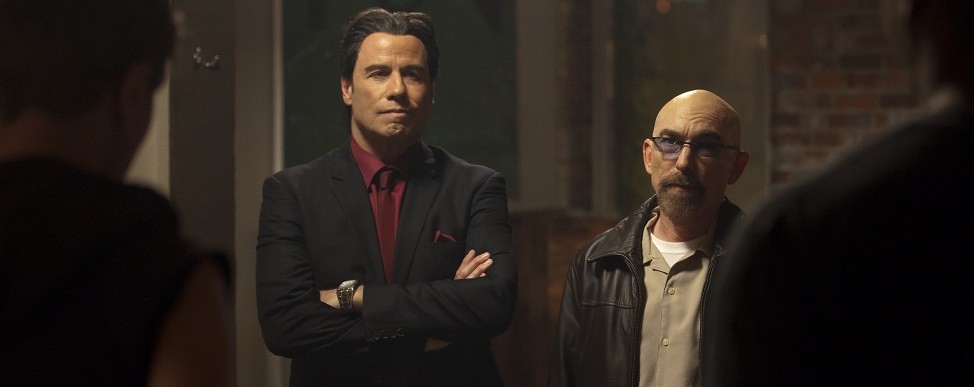 John Travolta stars as Eddie and Jackie Earle Haley stars as Gerry in Image Entertainment's Criminal Activities (2015)