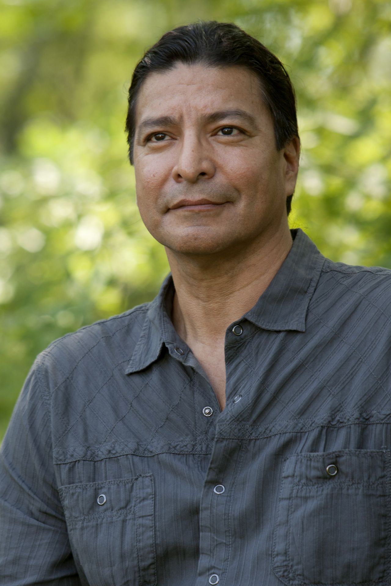 Gil Birmingham stars as Ben Logan in Freestyle Releasing's Crooked Arrows (2012). Photo credit by Kent Eanes.