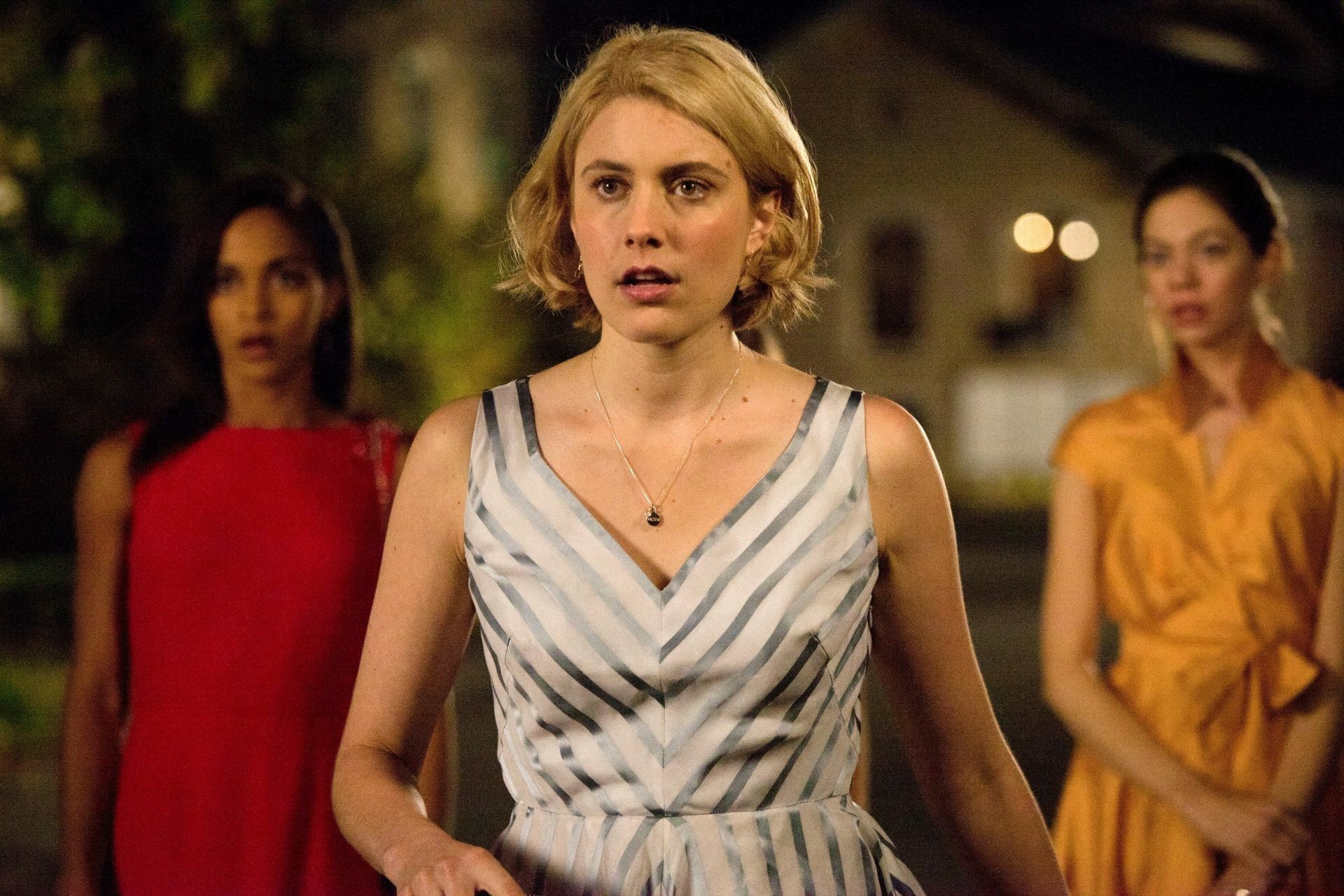 Megalyn Echikunwoke, Greta Gerwig and Analeigh Tipton in Sony Pictures Classics' Damsels in Distress (2012). Photo credit by Sabrina Lantos.