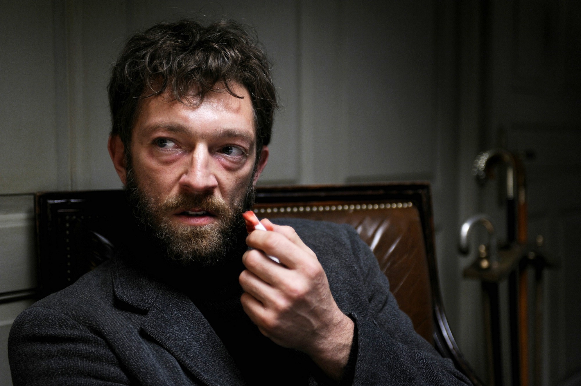 Vincent Cassel stars as Otto Gross in Sony Pictures Classics' A Dangerous Method (2011)