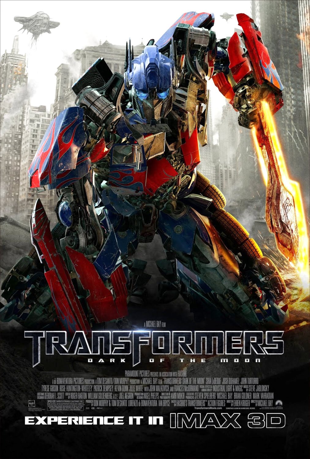 Poster of DreamWorks SKG's Transformers: Dark of the Moon (2011)