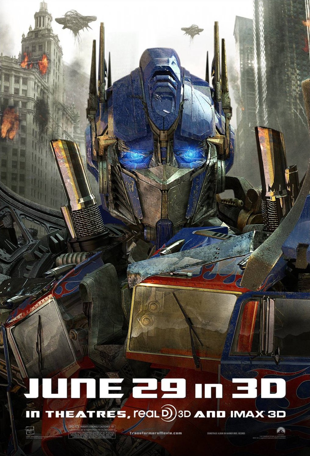 Poster of DreamWorks SKG's Transformers: Dark of the Moon (2011)