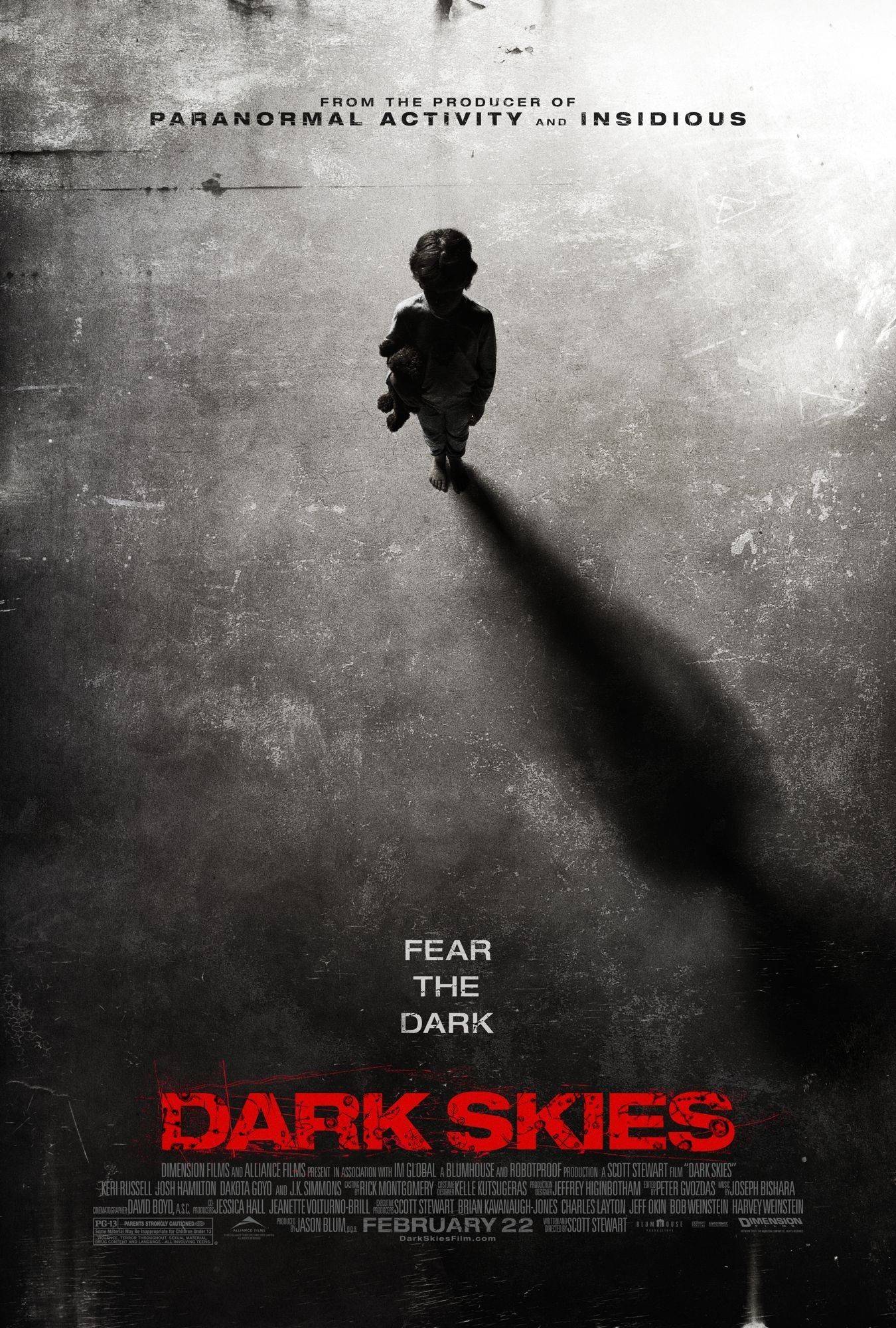 Poster of Dimension Films' Dark Skies (2013)