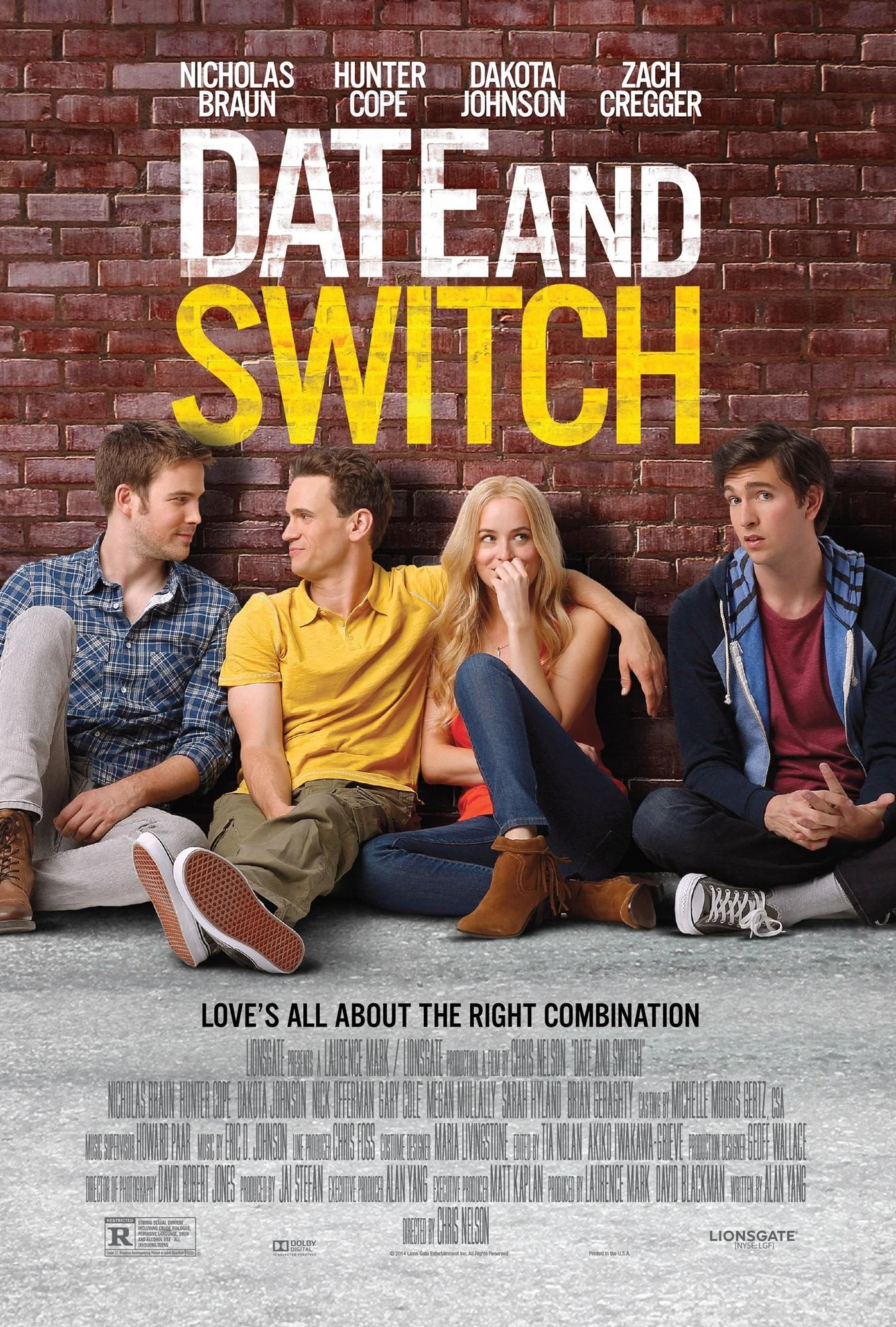 Poster of Lionsgate Films' Date and Switch (2014)