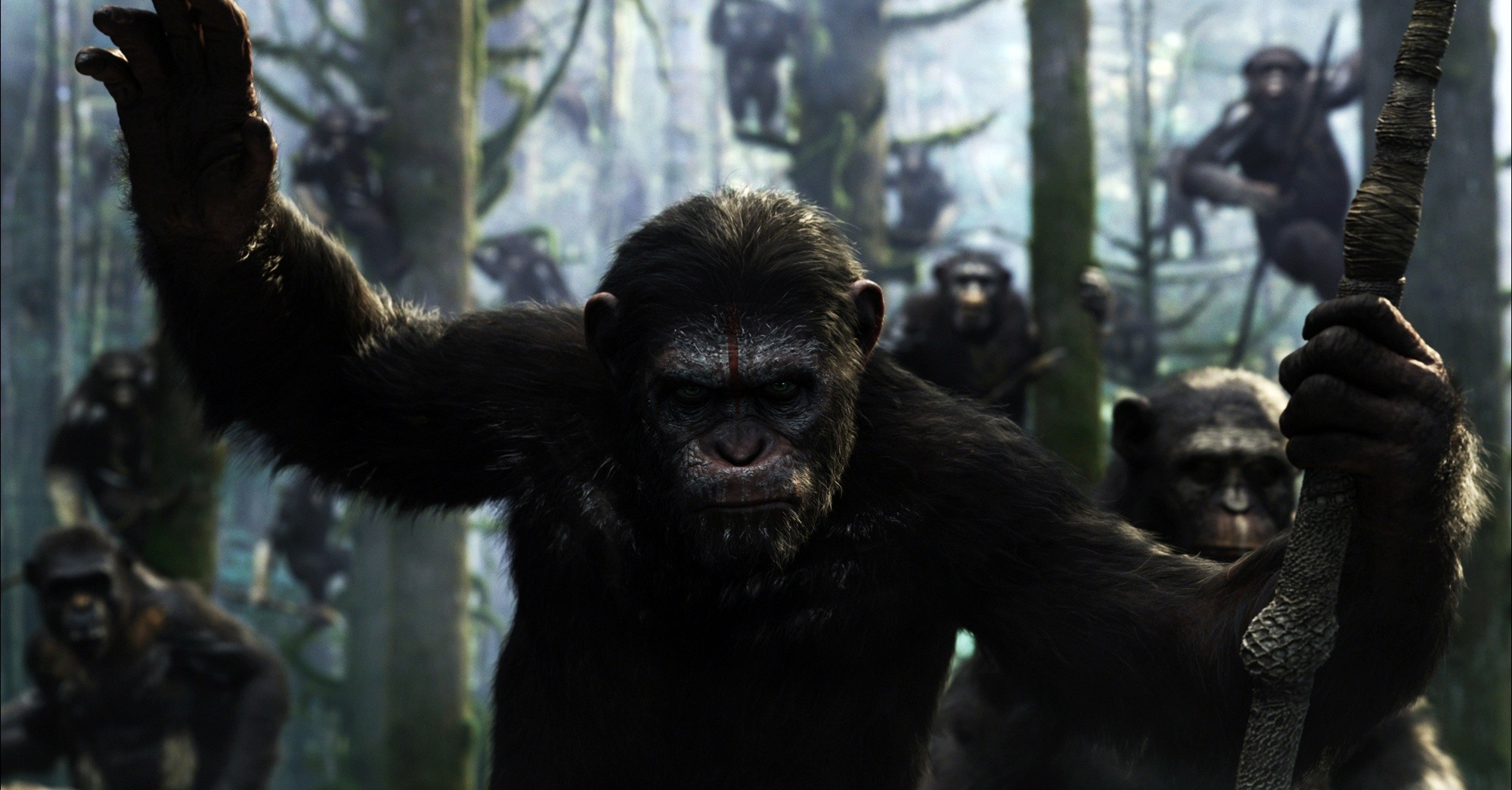 Caesar from 20th Century Fox' Dawn of the Planet of the Apes (2014)