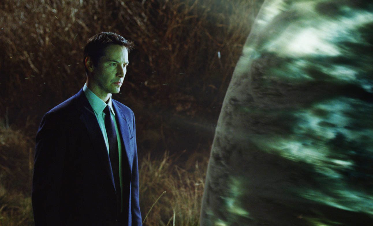 Keanu Reeves stars as Klaatu in The 20th Century Fox's The Day the Earth Stood Still (2008)