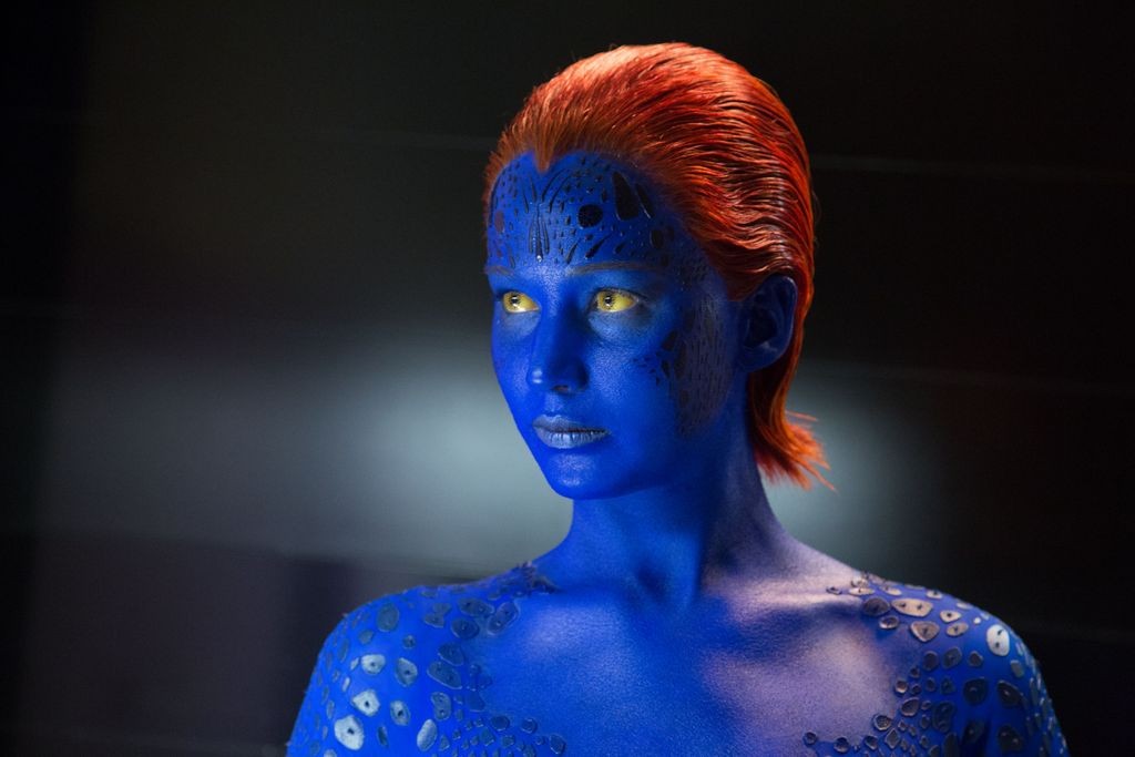 Jennifer Lawrence stars as Mystique in 20th Century Fox's X-Men: Days of Future Past (2014)