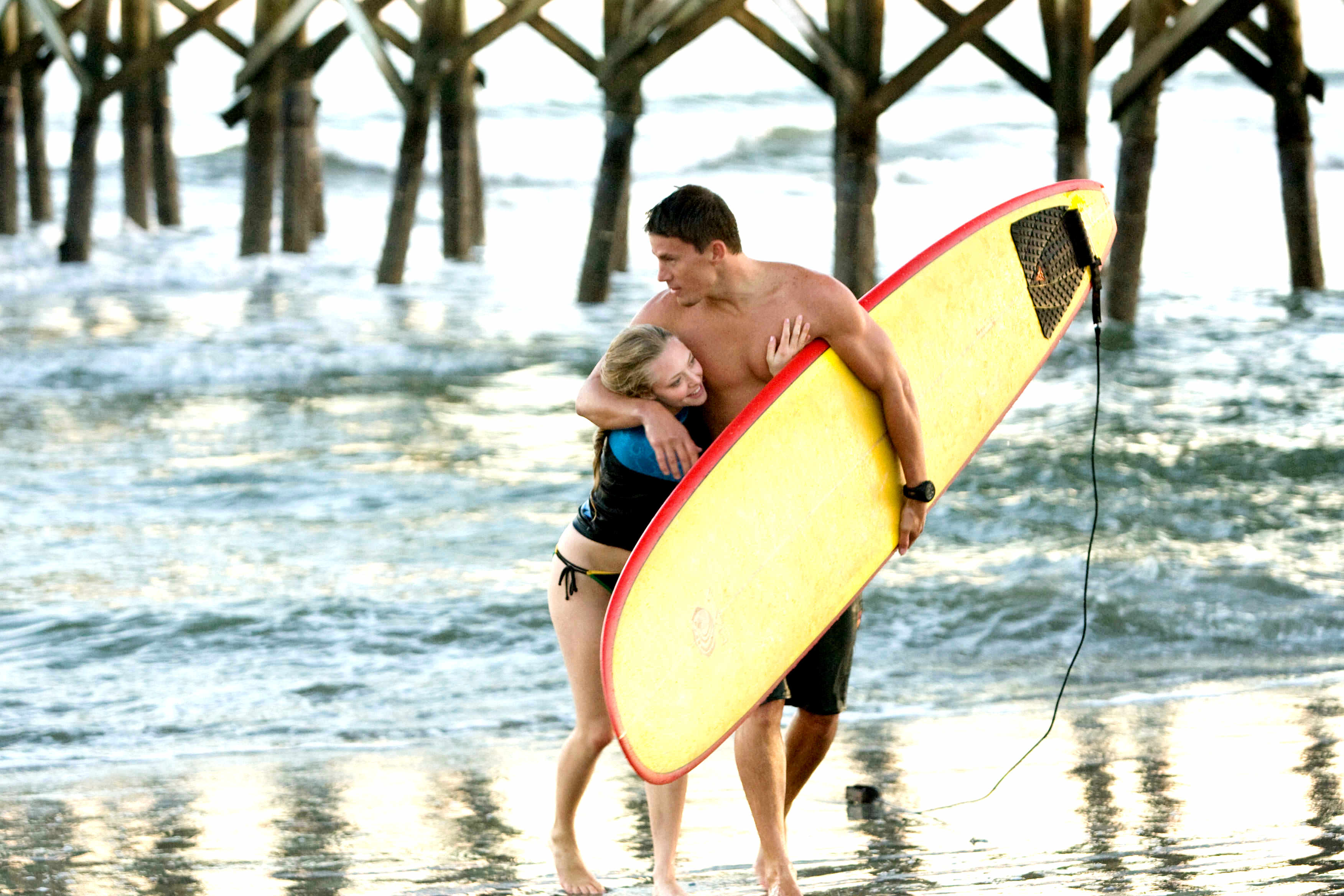 Amanda Seyfried stars as Savannah Lynn Curtis and Channing Tatum stars as John Tyree in Screen Gems' Dear John (2010)