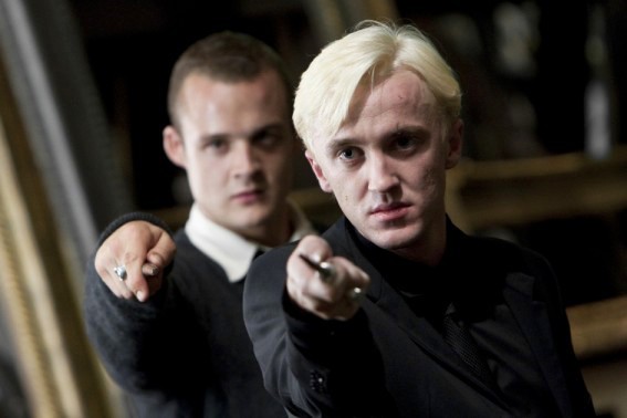 Tom Felton stars as Draco Malfoy in Warner Bros. Pictures' Harry Potter and the Deathly Hallows: Part II (2011)