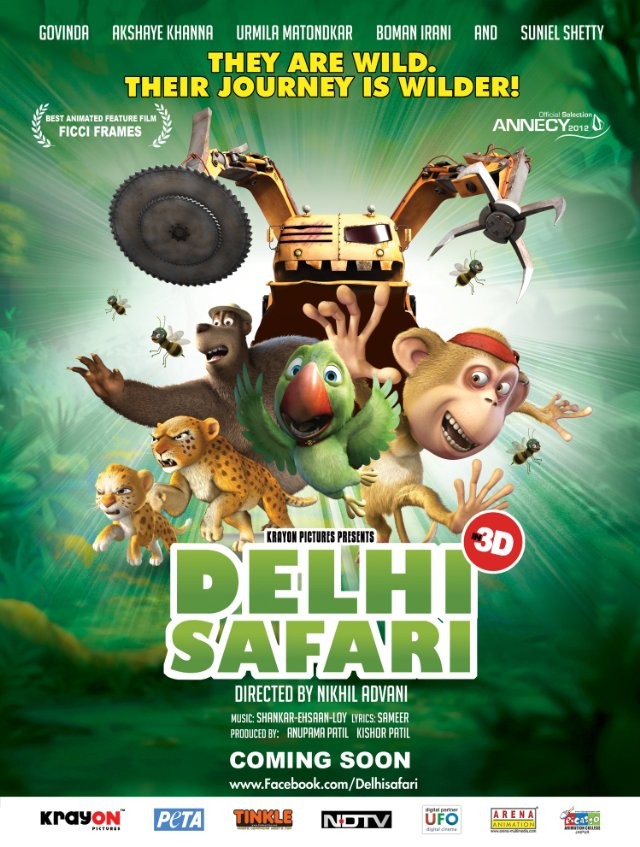 Poster of  Applied Art Productions' Delhi Safari (2012)