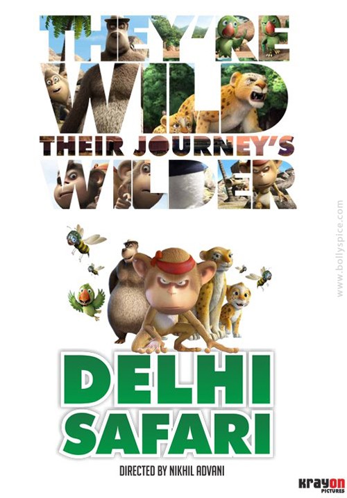Poster of Applied Art Productions' Delhi Safari (2012)