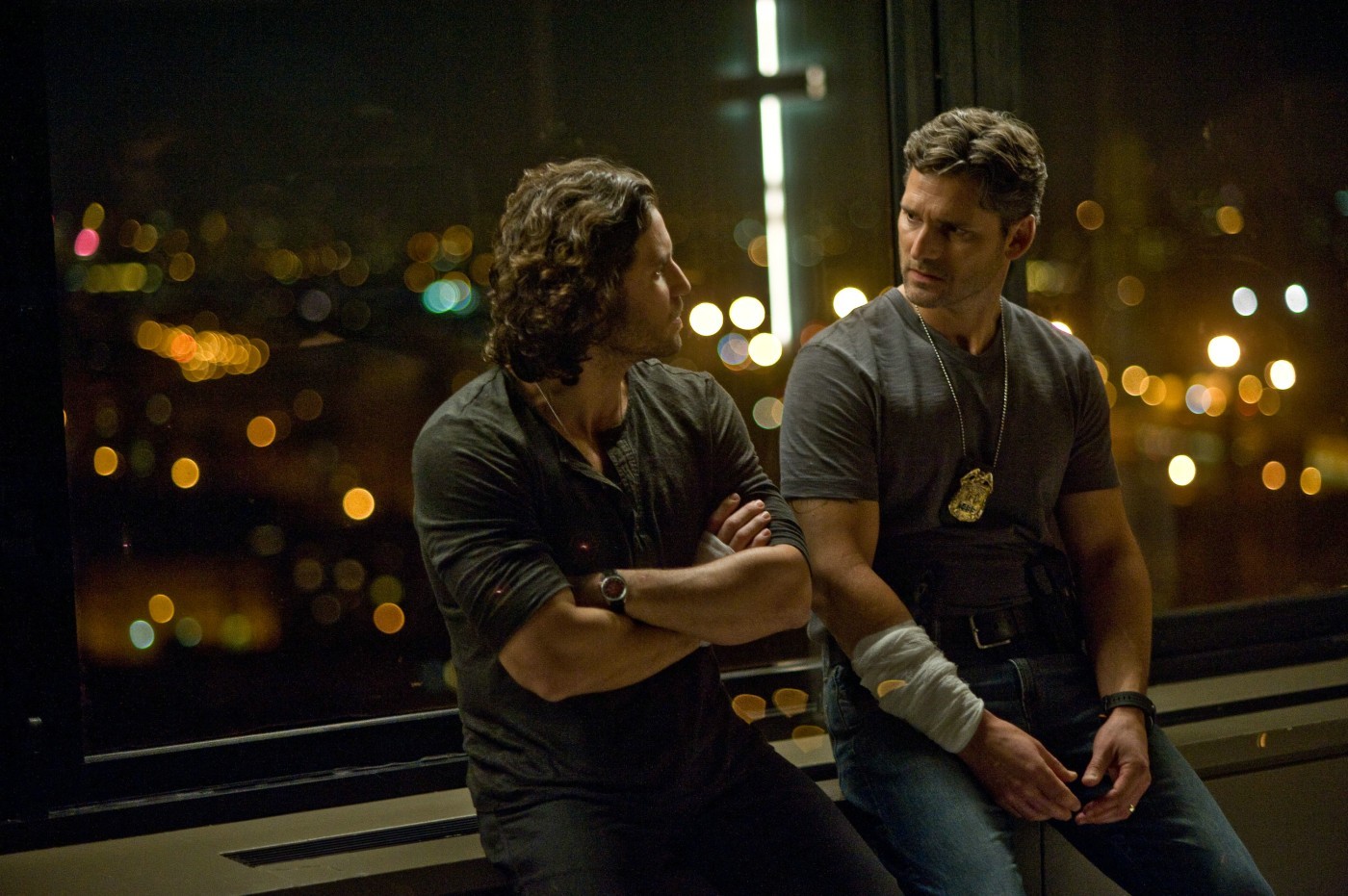 Edgar Ramirez stars as Mendoza and Eric Bana stars as Ralph Sarchie in Screen Gems' Deliver Us from Evil (2014)
