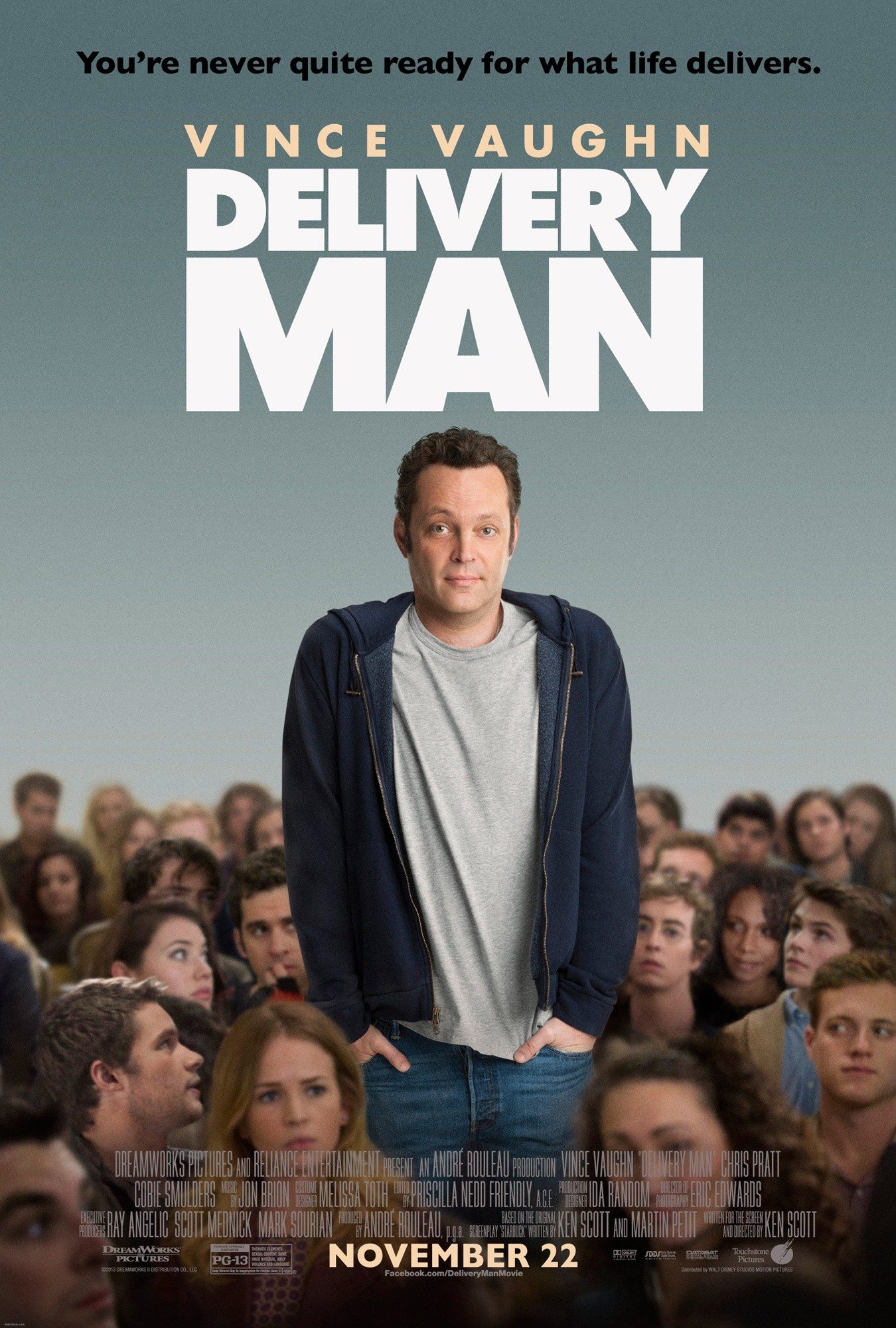 Poster of Walt Disney Pictures' Delivery Man (2013)