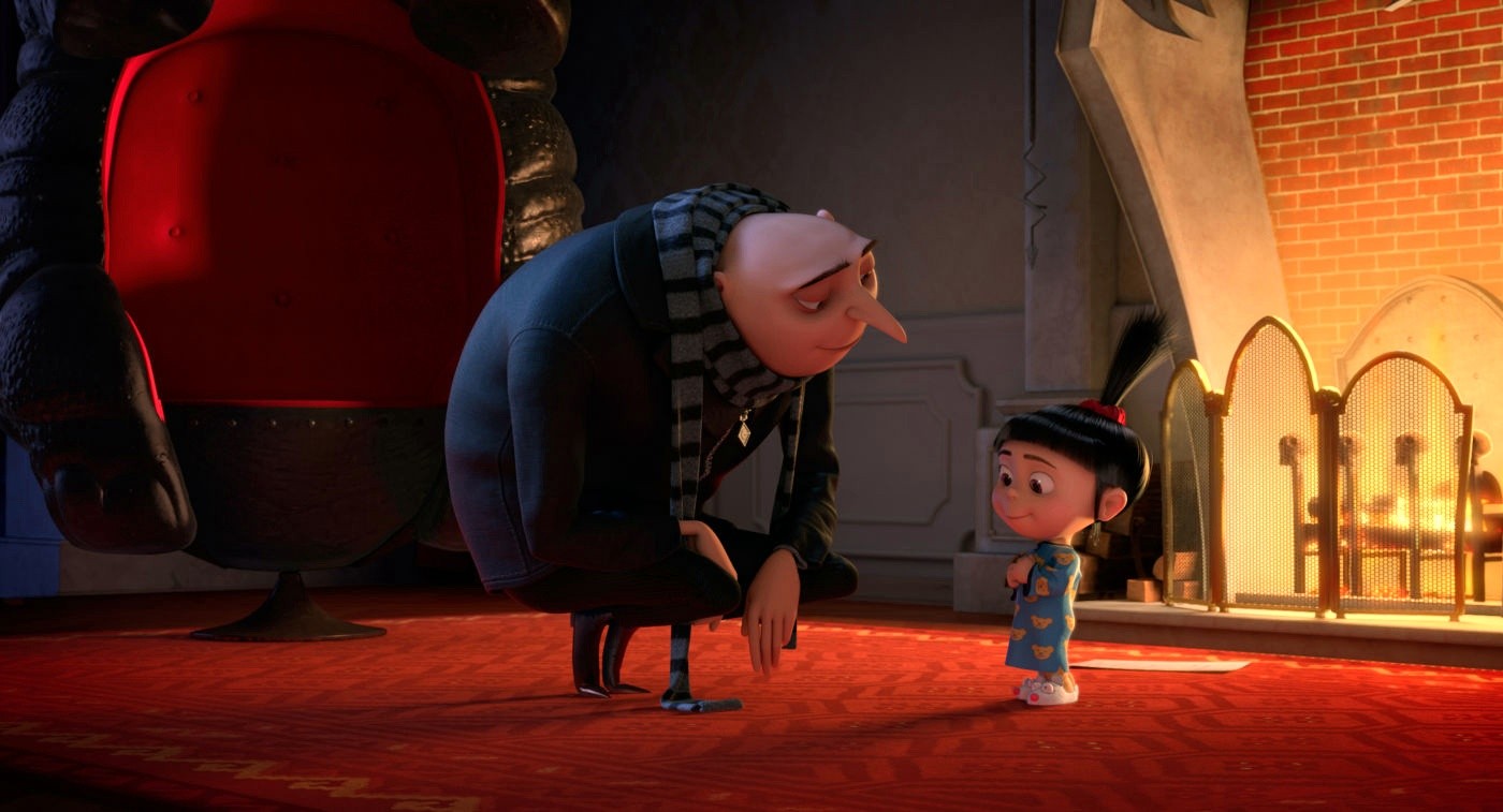 Gru and Agnes from Universal Pictures' Despicable Me 2 (2013)