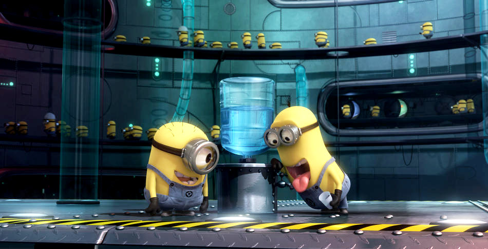 (*Minions' laughter*). Despicable Me was awesome and crazily hilarious! (*Minions' laughter*). Despicable Me was awesome and crazily hilarious!