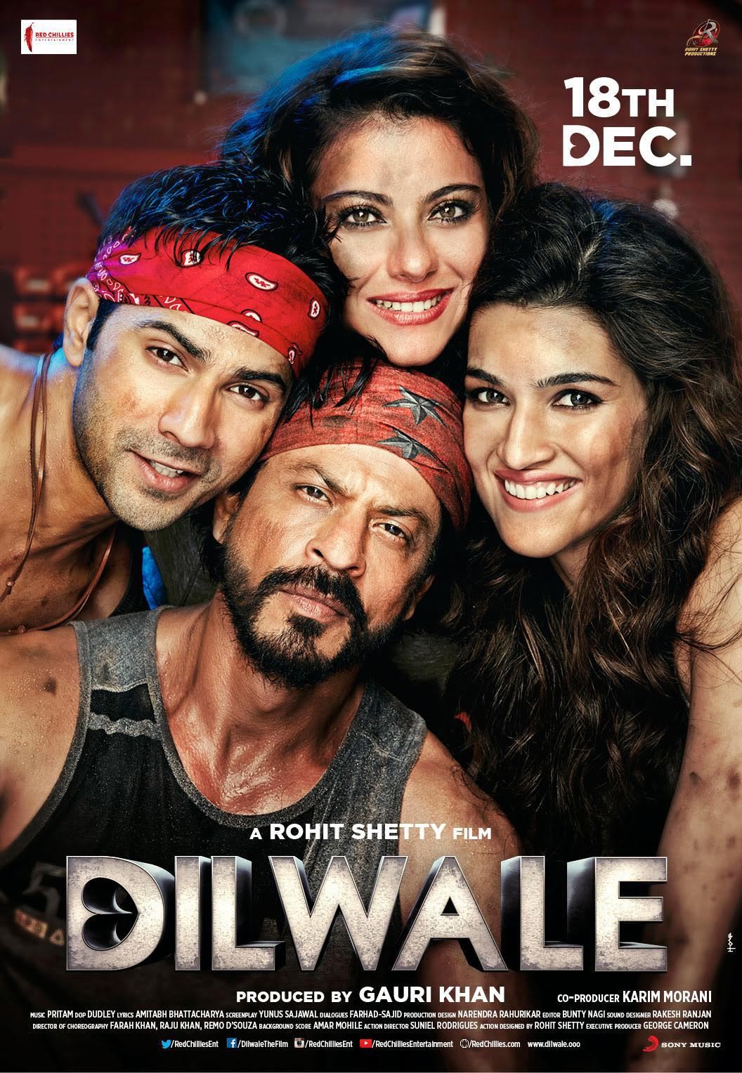 Poster of Red Chillies Entertainment's Dilwale (2015)