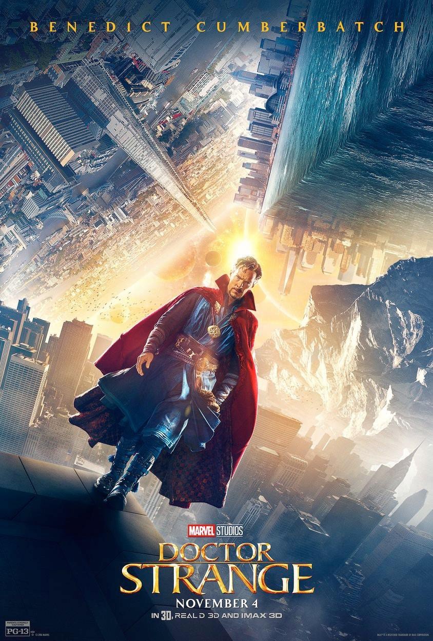 Poster of Walt Disney Pictures' Doctor Strange (2016)