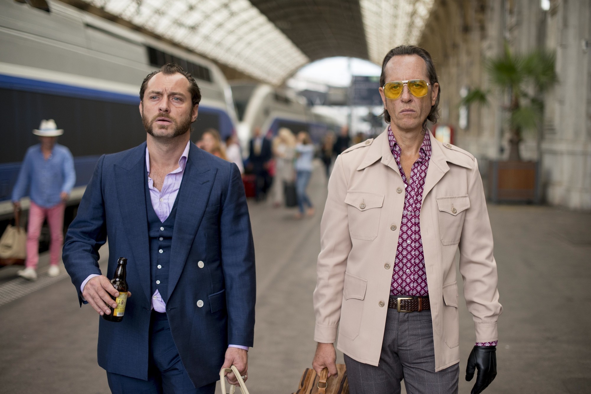 Jude Law stars as Dom Hemingway and Richard E. Grant stars as Dickie in Fox Searchlight Pictures' Dom Hemingway (2014)