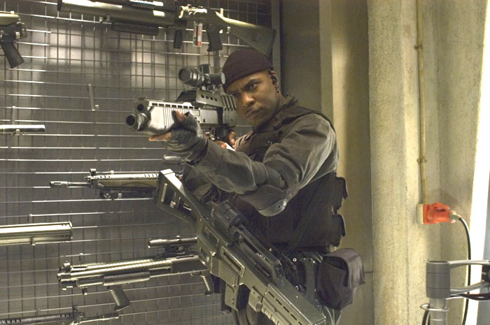 Raz Adoti as Duke in Doom (2005)