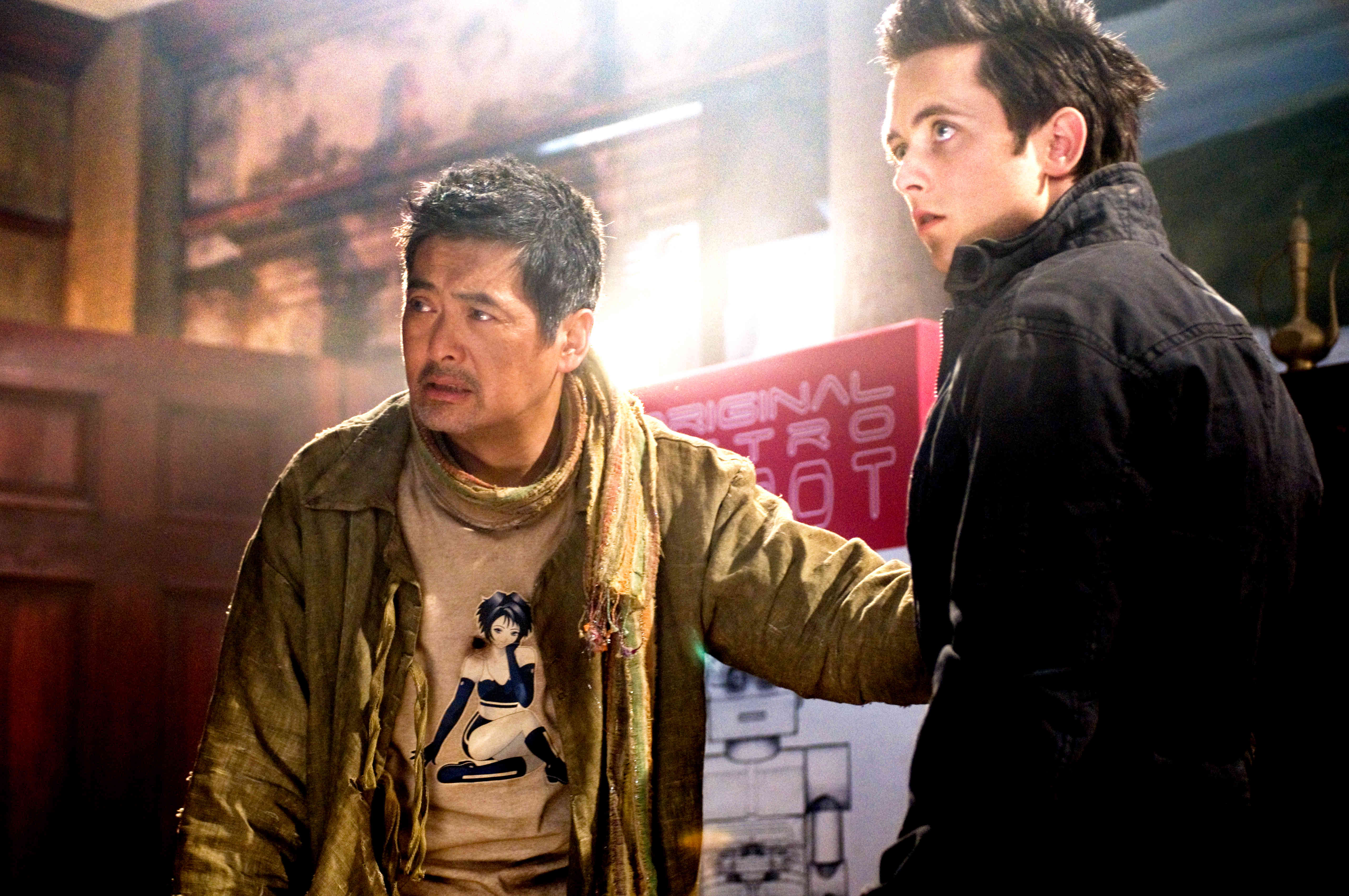 Chow Yun-Fat stars as Master Roshi and Justin Chatwin stars as Goku in The 20th Century Fox Pictures' Dragonball Evolution (2009)