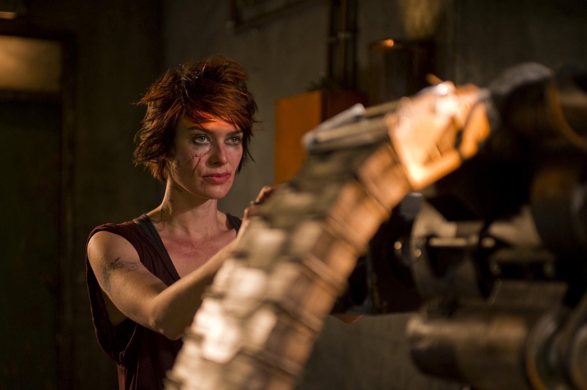 Lena Headey stars as Ma-Ma in Lionsgate Films' Dredd (2012)