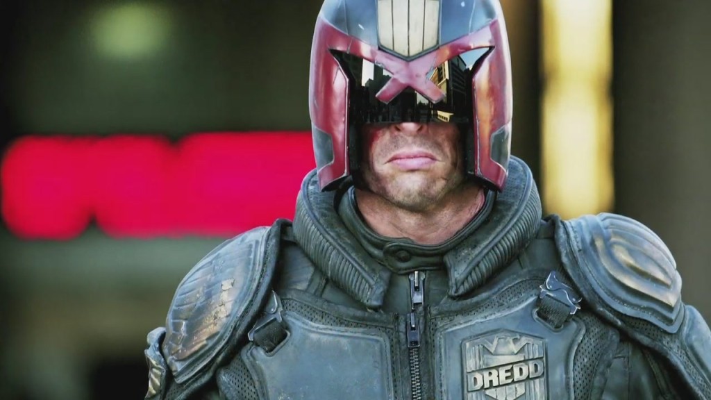 Karl Urban stars as Judge Dredd in Lionsgate Films' Dredd (2012)