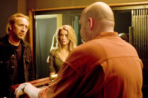 Nicolas Cage stars as Milton and Amber Heards stars as Piper in Summit Entertainment's Drive Angry (2011)