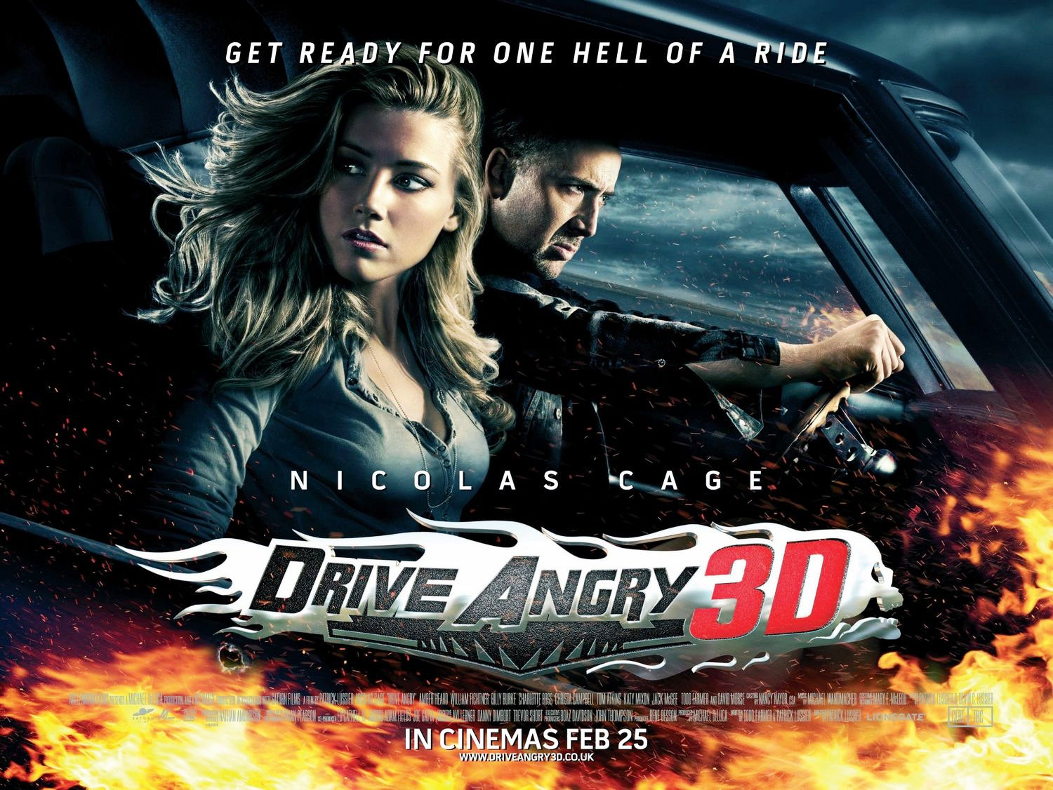 Poster of Summit Entertainment's Drive Angry (2011)