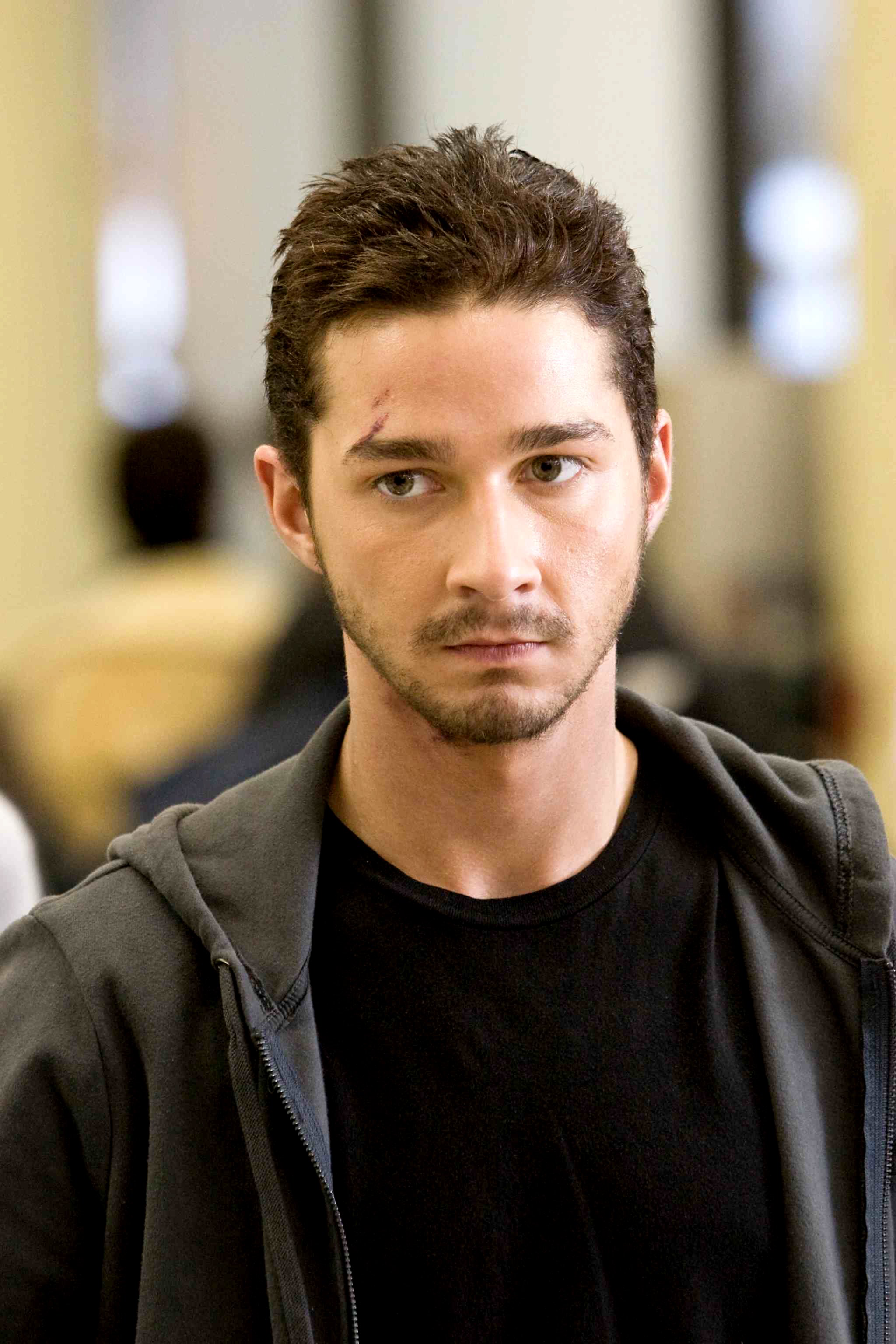 Shia LaBeouf stars as Jerry Shaw in DreamWorks SKG's Eagle Eye (2008). Photo credit by Ralph Nelson.