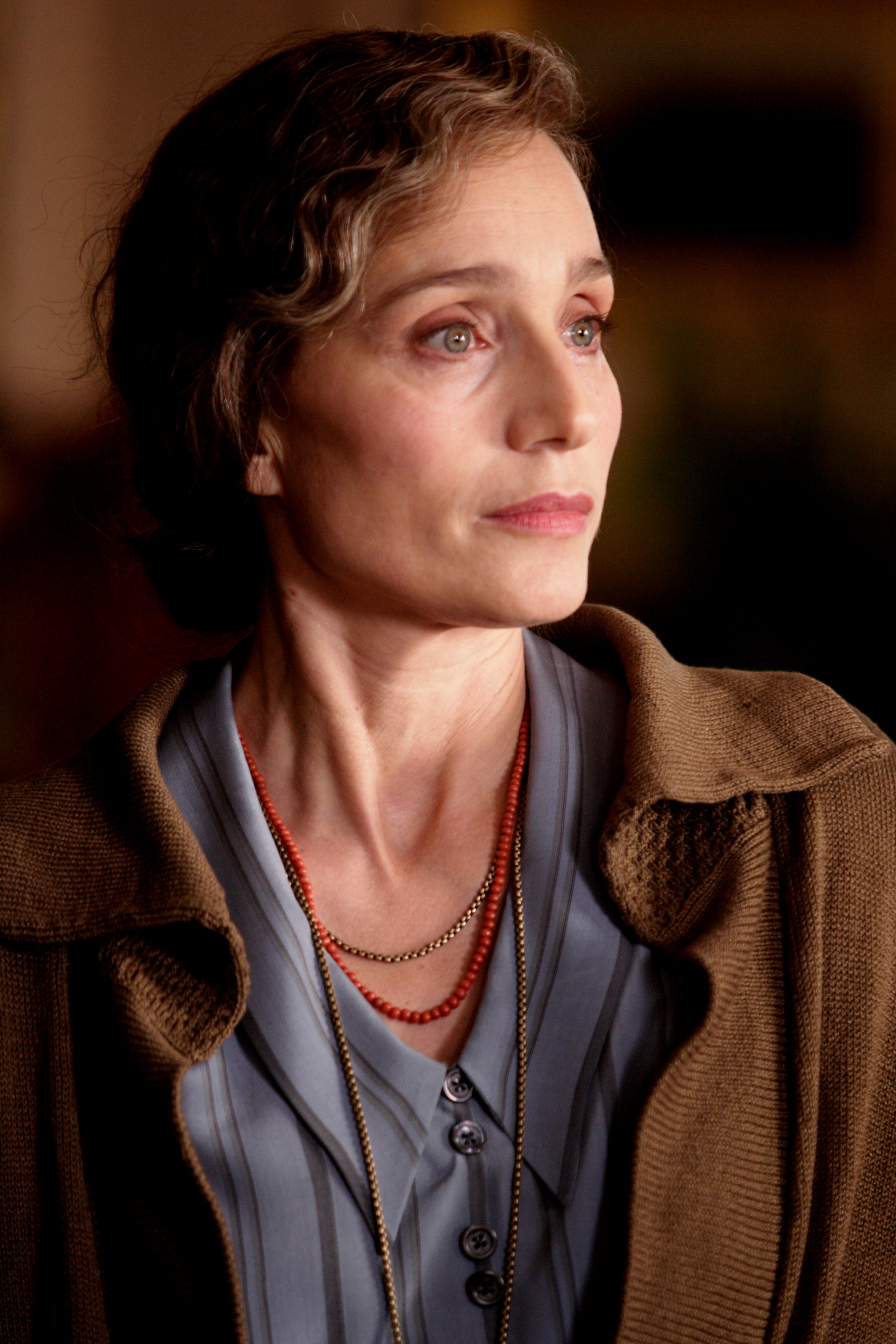 Kristin Scott Thomas stars as Veronica Whittaker in Ealing Studios' Easy Virtue (2009)