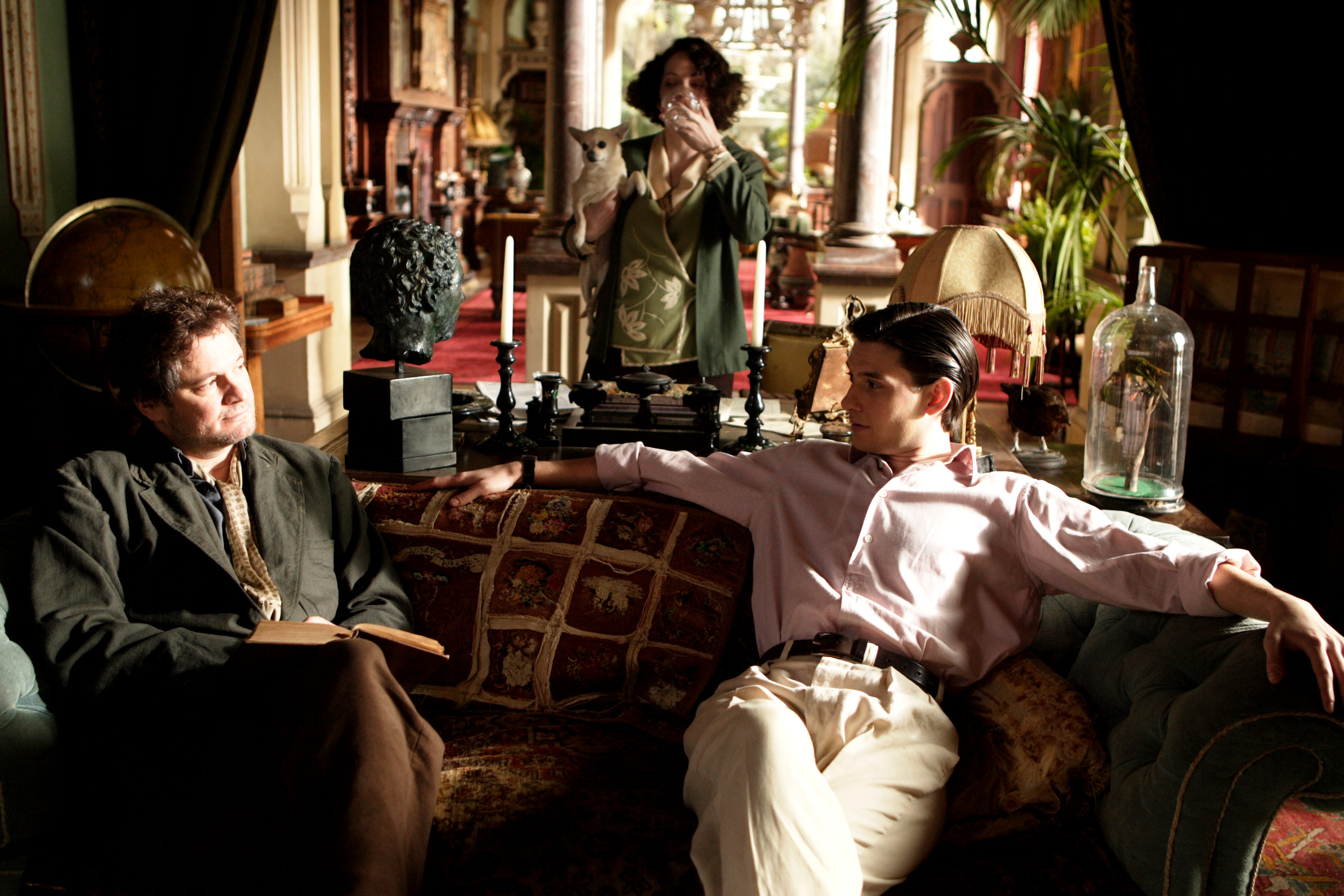 Colin Firth, Katherine Parkinson and Ben Barnes in Ealing Studios' Easy Virtue (2009)