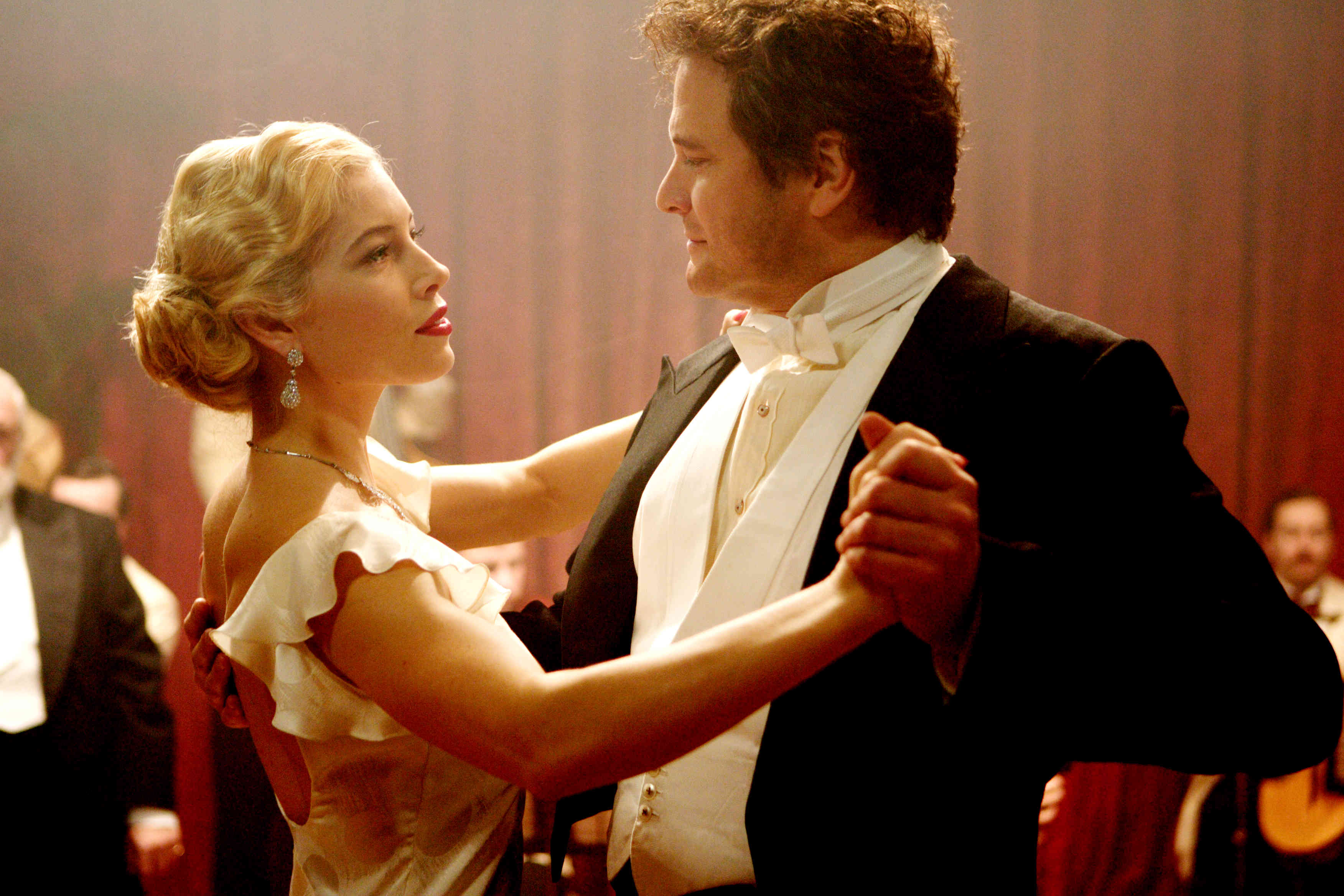 Jessica Biel stars as Larita Huntington and Colin Firth stars as Jim Whittaker in Ealing Studios' Easy Virtue (2009)