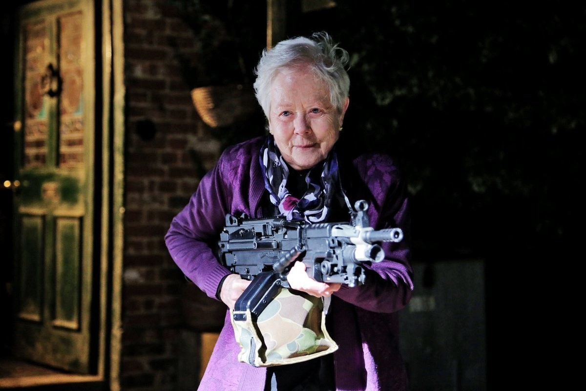 Annette Crosbie stars as Alice in Evolution Pictures' Eat Local (2017)