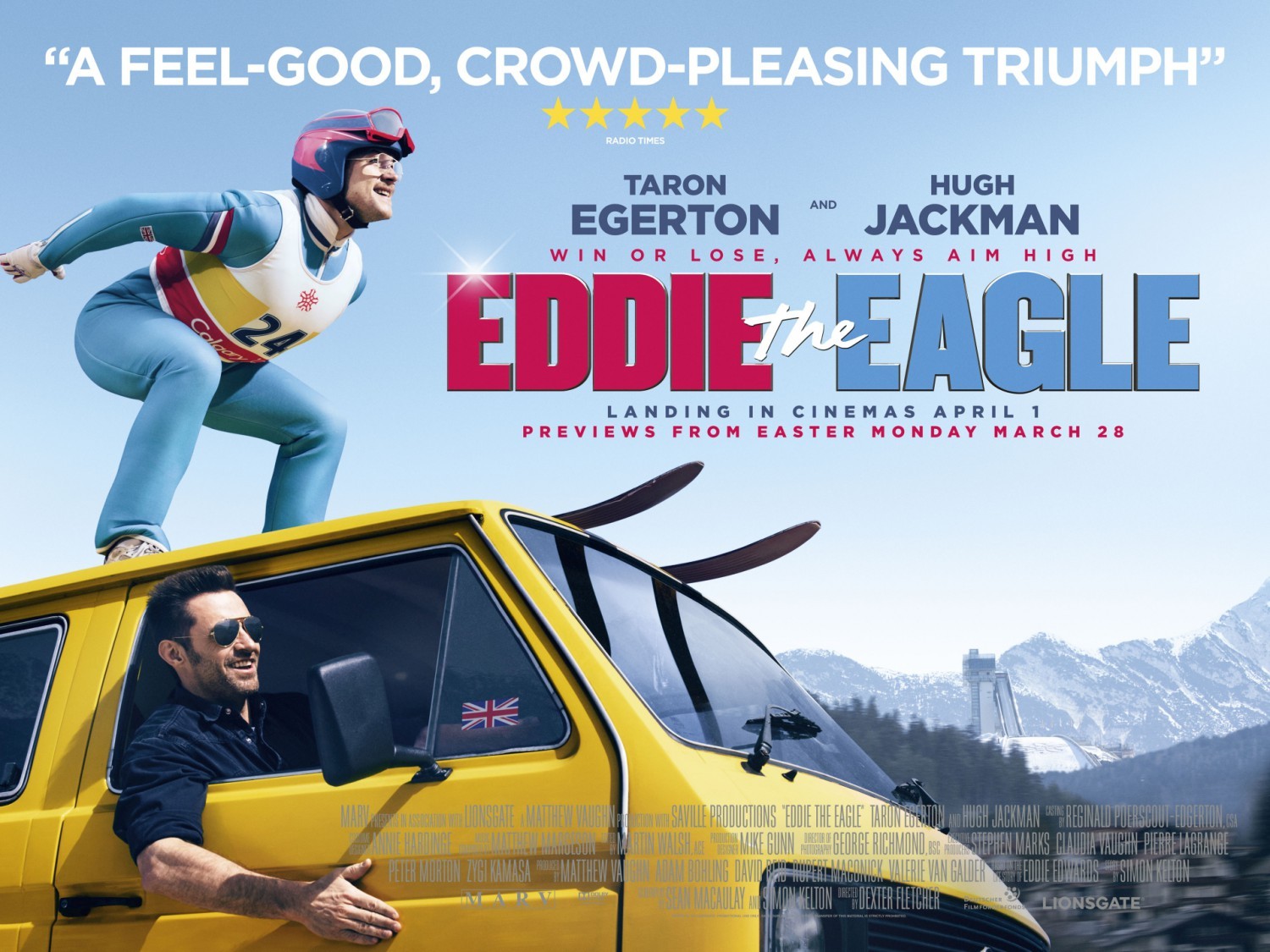 Poster of 20th Century Fox's Eddie the Eagle (2016)