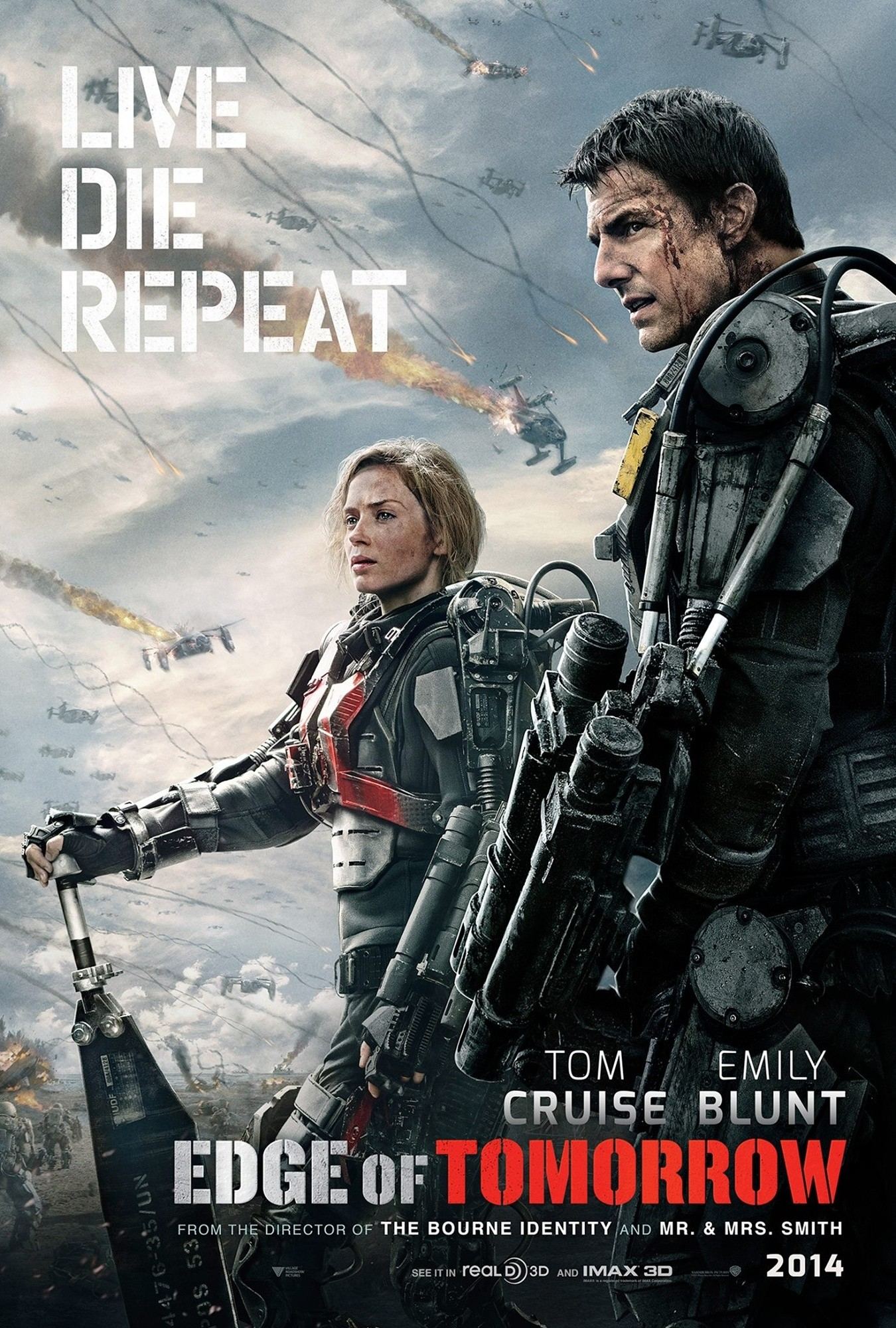 Poster of Warner Bros. Pictures' Edge of Tomorrow (2014)