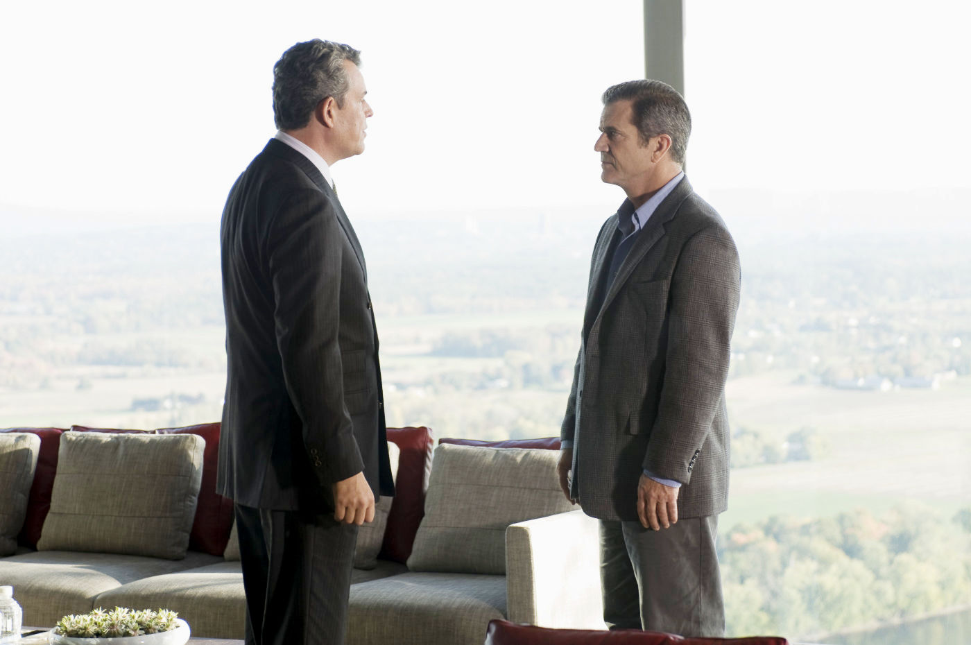 Danny Huston stars as Bennett and Mel Gibson stars as Thomas Craven in Warner Bros. Pictures' Edge of Darkness (2010)