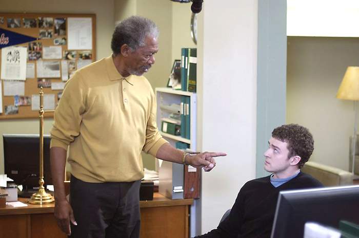 Morgan Freeman and Justin Timberlake in Emmett/Furla Films' Edison (2006)