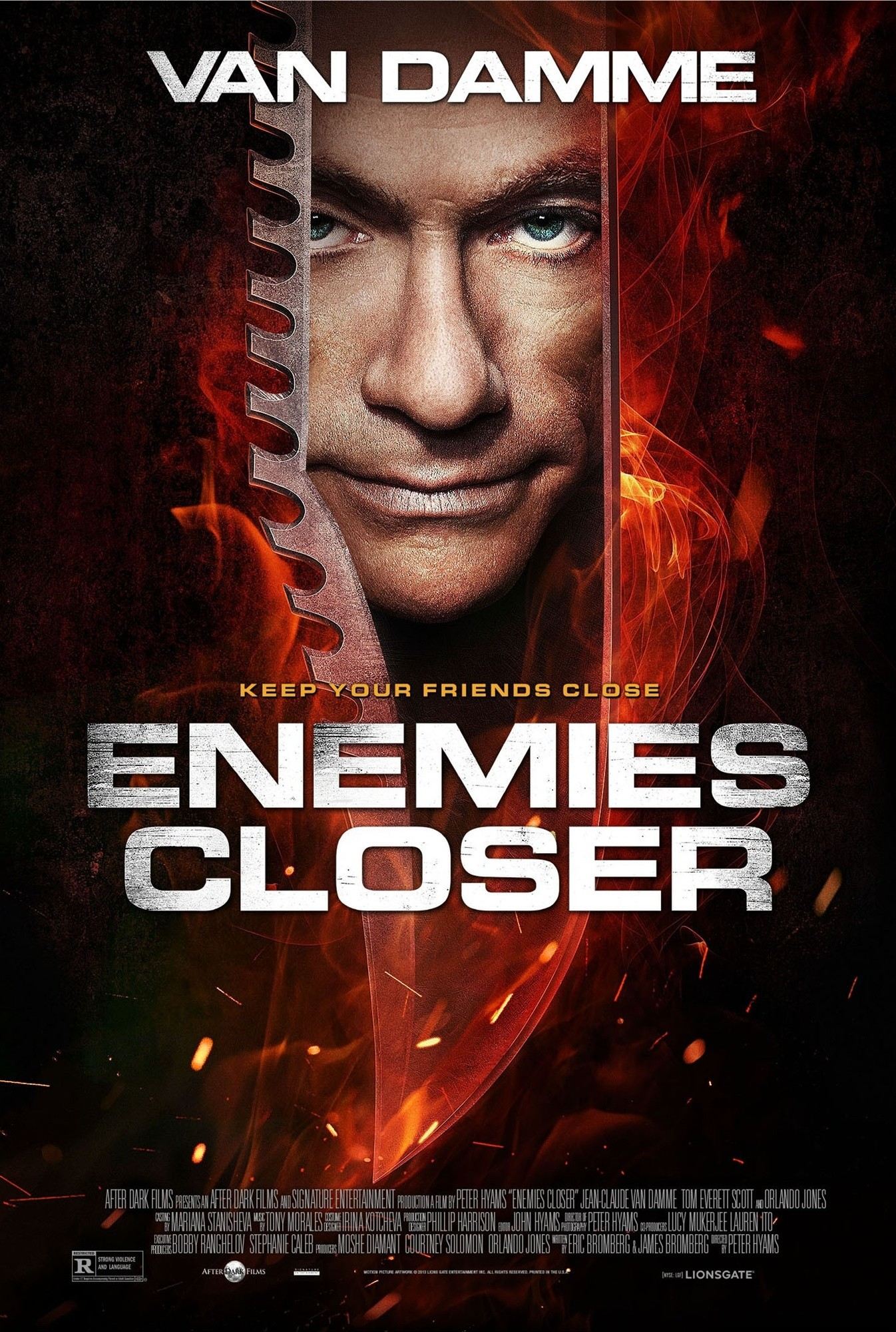 Poster of Lionsgate Films' Enemies Closer (2014)