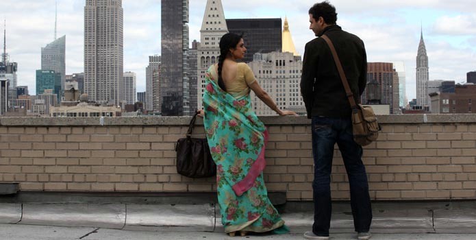 Sridevi and Mehdi Nebbou in Eros International's English Vinglish (2012)