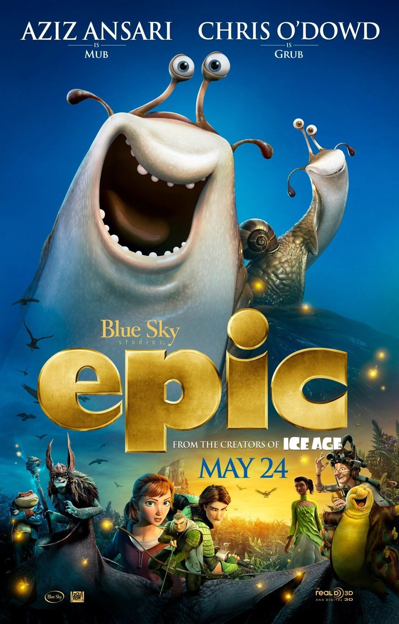 Poster of The 20th Century Fox's Epic (2013)