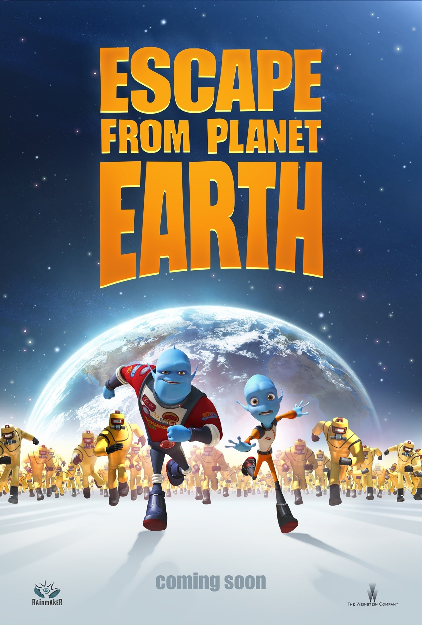 Poster of The Weinstein Company's Escape from Planet Earth (2013)