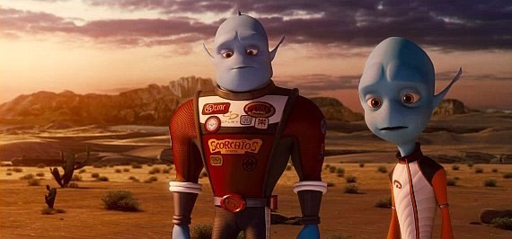 Scorch Supernova and Gary Supernova in The Weinstein Company's Escape from Planet Earth (2013)